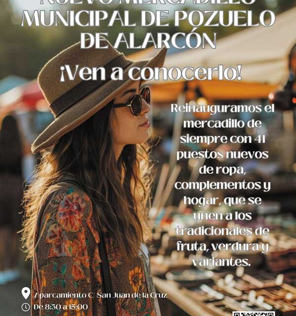 Pozuelo de Alarcón reinaugura este sábado su mercadillo municipal que supera ya el centenar de puestos