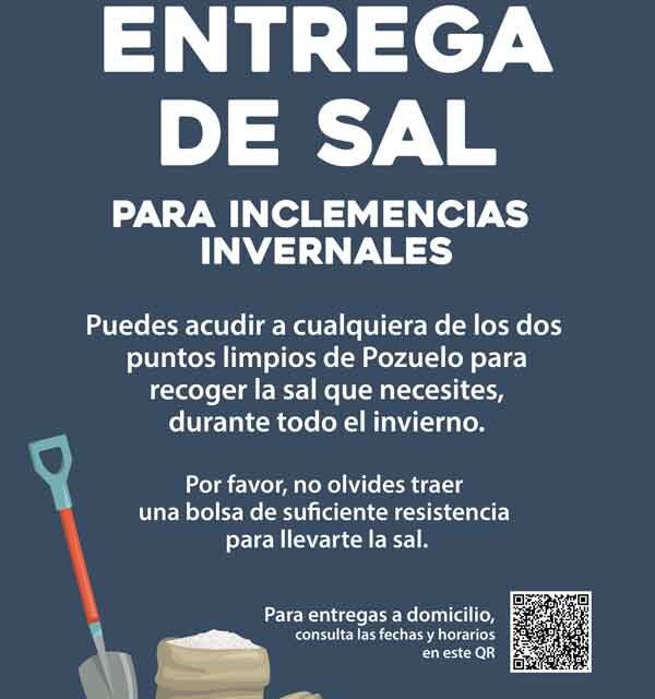 El Ayuntamiento pone en marcha la entrega gratuita de sal como medida preventiva del Plan de Inclemencias Invernales