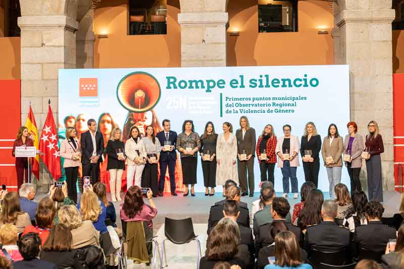 La Comunidad de Madrid reconoce la labor del Punto Municipal del Observatorio Regional de Violencia de Género de Pozuelo