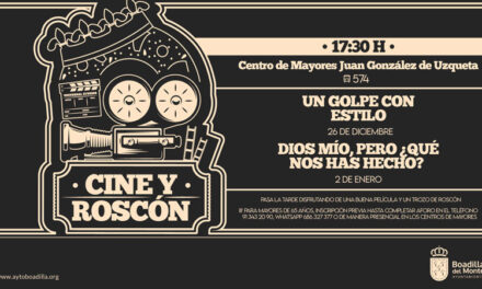 Cine y roscón para los mayores de Boadilla esta Navidad