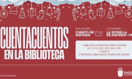 La biblioteca Princesa Doña Leonor ofrece dos cuentacuentos esta Navidad