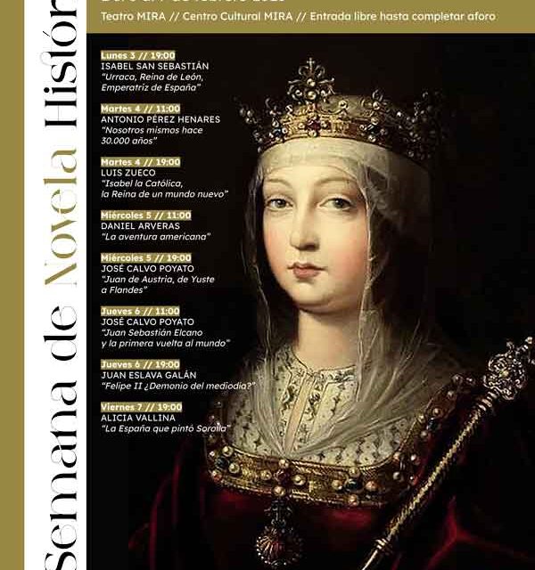 La Historia de España cobra protagonismo en Pozuelo en la VII Semana de Novela Histórica