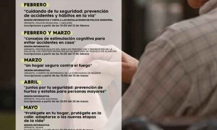 Los mayores de Pozuelo aprenderán a prevenir accidentes en una nueva edición de la campaña “Caminando seguros”