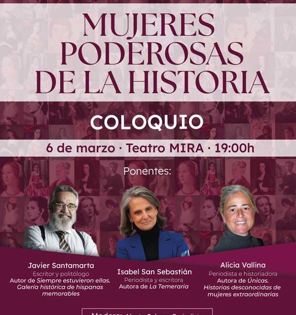 Pozuelo de Alarcón rinde homenaje a las mujeres poderosas de la Historia en un acto central por el Día Internacional de la Mujer