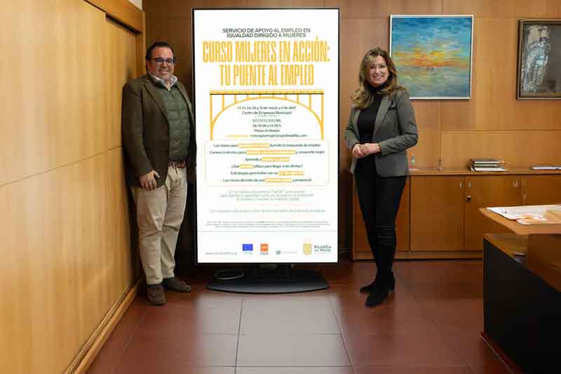 Boadilla ofrece un curso y varios talleres para potenciar el talento femenino y apoyar la búsqueda de empleo