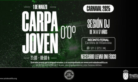 La Carpa Joven abrirá de nuevo el próximo 1 de marzo, con motivo del Carnaval
