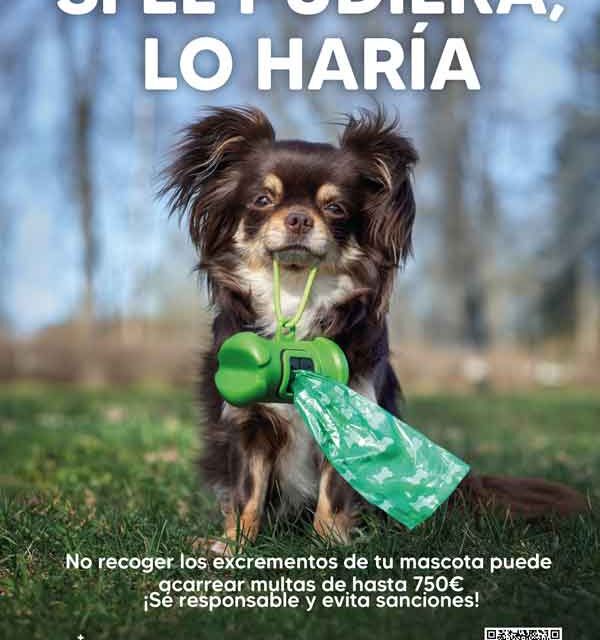 El Ayuntamiento de Pozuelo lanza una nueva campaña de vigilancia y sensibilización para la recogida de excrementos caninos