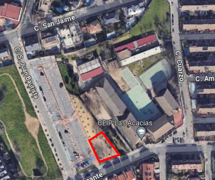 El Ayuntamiento de Pozuelo construirá un nuevo parque infantil en la calle Diamante, próximo al colegio Las Acacias