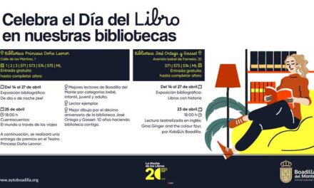 Las bibliotecas municipales celebrarán el Día del Libro con varias actividades y dos exposiciones bibliográficas