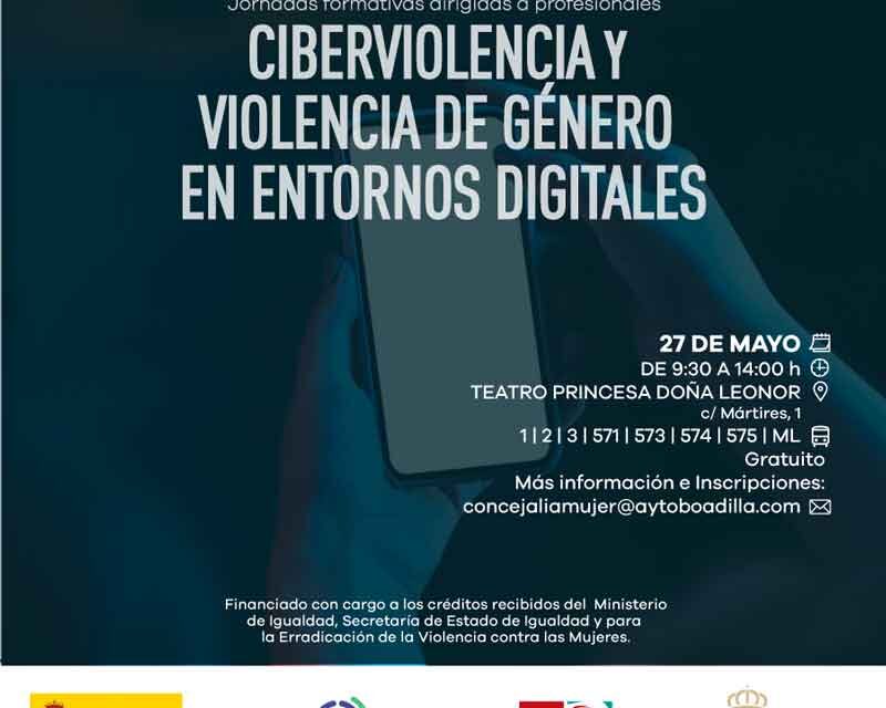Boadilla ofrece la jornada «Ciberviolencia y violencia de género en entornos digitales», dirigida a profesionales
