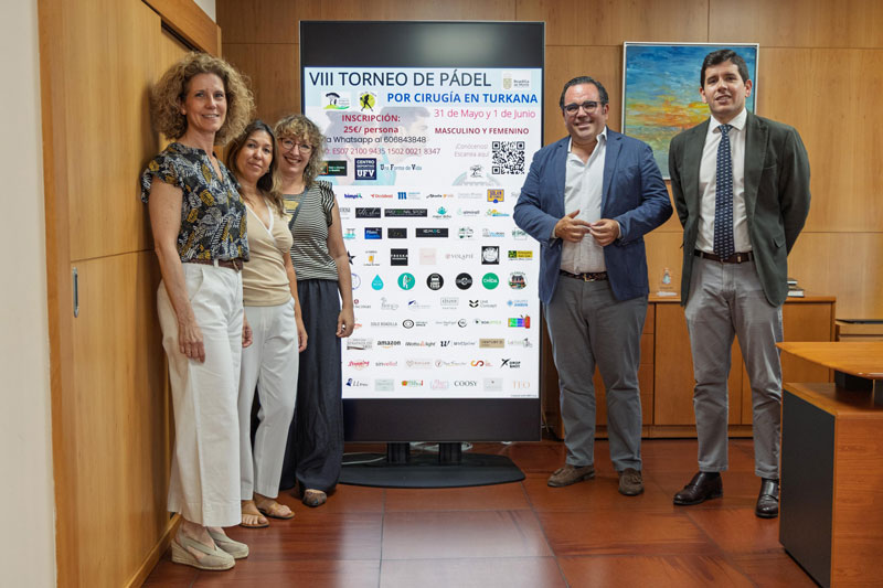 Boadilla acogerá el VIII Torneo Benéfico de Pádel a favor de Cirugía en Turkana