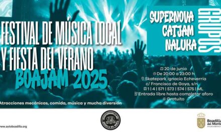 Nueva edición del BOAJAM, festival de música de grupos locales, el próximo viernes, 20 de junio