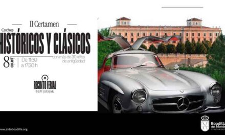 Coches de época, históricos y clásicos se expondrán en Boadilla el próximo fin de semana