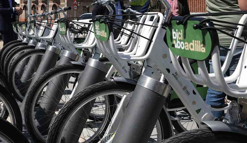 Boadilla limita el horario del servicio BIBO para aumentar la seguridad del usuario y proteger la integridad de las bicis
