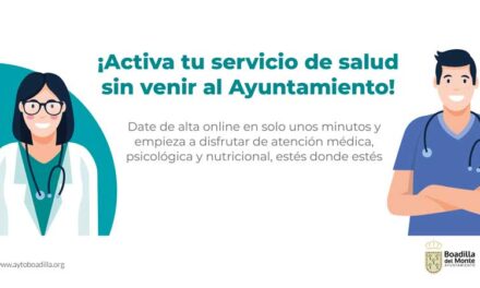 La suscripción al Servicio Municipal de Salud ya se puede realizar de forma online