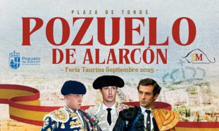 Francisco José Espada, Álvaro Burdiel y Alejandro Chicharro en la monumental corrida de toros de Pozuelo de Alarcón