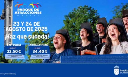El Parque de Atracciones ofrece descuentos los próximos días 23 y 24 a los empadronados en Boadilla