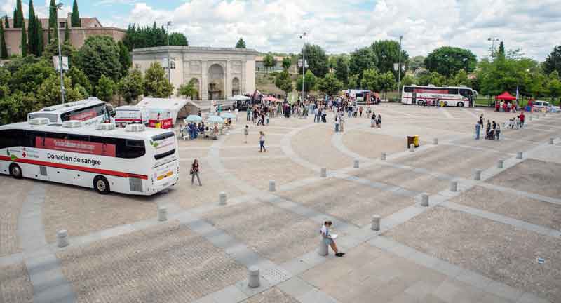 La explanada del Palacio acogerá un nuevo Festival de Donación de Sangre el próximo sábado 27