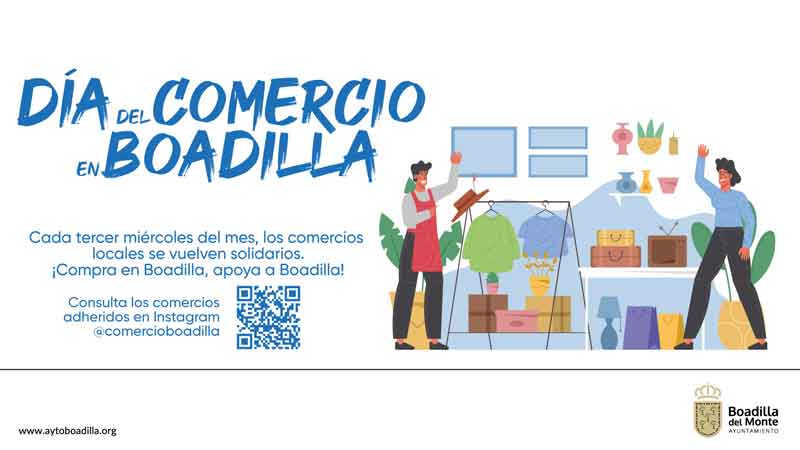 Boadilla celebra un nuevo Día del Comercio el próximo miércoles, a favor de la asociación Babies Uganda