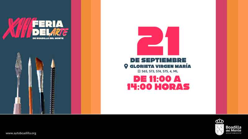 La XIII Feria del Arte se celebrará el próximo domingo en la glorieta Virgen María
