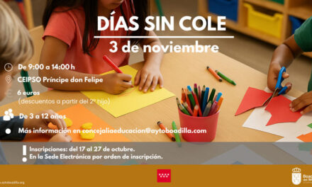 Abierta la inscripción para el Día sin Cole del próximo 3 de noviembre