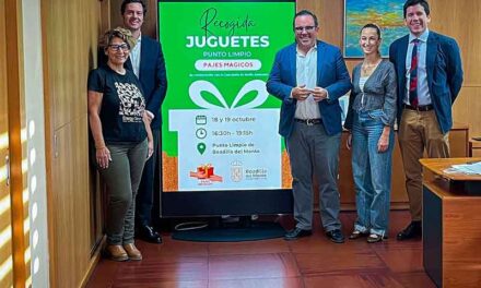 Campaña de recogida de juguetes en el Punto Limpio para la ONG Pajes Solidarios