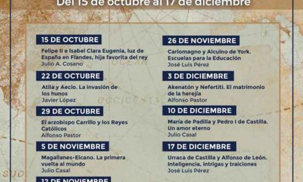 La historia toma la Sala Educarte de Pozuelo con los ciclos sobre personajes históricos y las fronteras de España