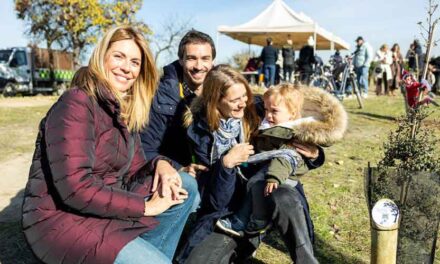 El Parque Forestal Adolfo Suárez de Pozuelo cuenta con más de 160 nuevos árboles dedicados a niños nacidos en 2024 y 2025