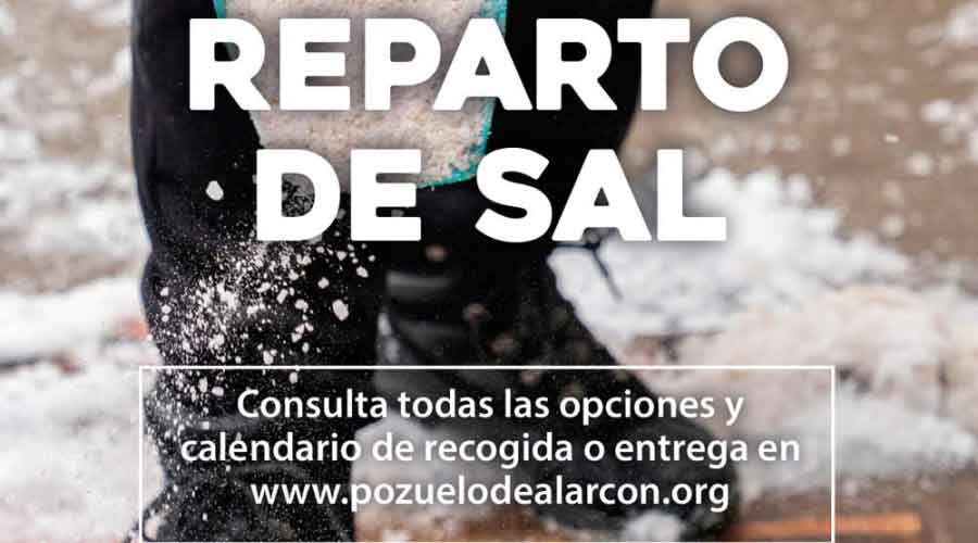 Pozuelo pone en marcha la campaña de entrega gratuita de sal para hacer frente a posibles heladas