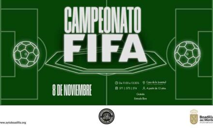 El Campeonato FIFA se celebrará el próximo 8 de noviembre en la Casa de la Juventud