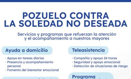 Pozuelo de Alarcón combate la soledad no deseada con varios programas de acompañamiento a los que destina más de 700.000 euros