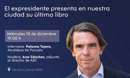 José María Aznar presenta en Pozuelo su libro ‘Orden y libertad’