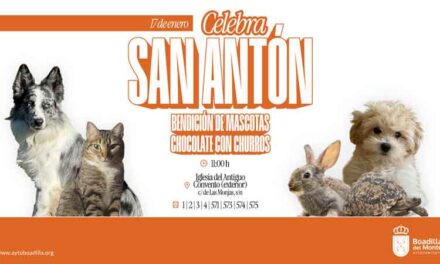 La bendición de mascotas por San Antón será el sábado, 17 de enero, en la iglesia del Antiguo Convento