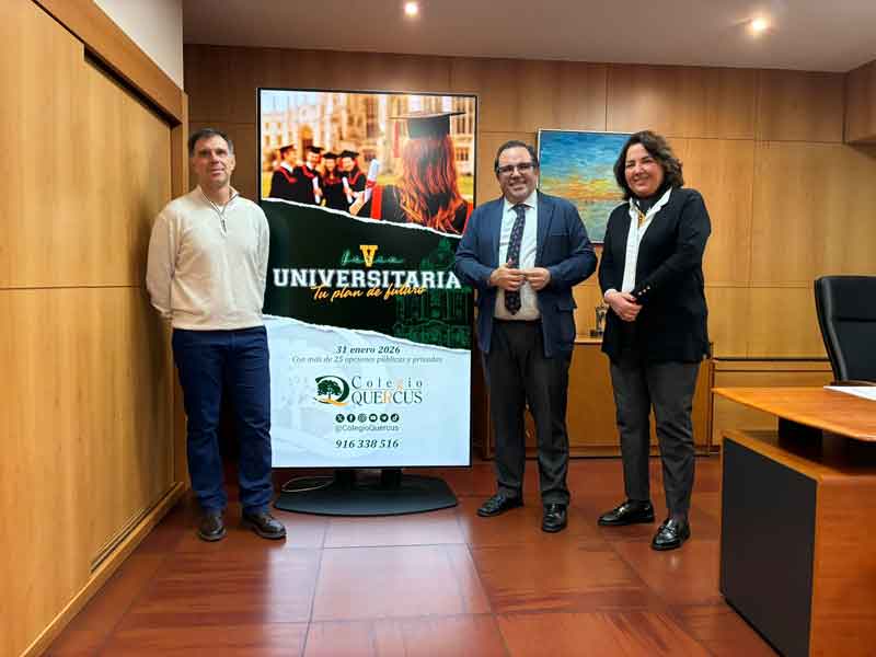 La Feria de Universidades del colegio Quercus presentará a los alumnos opciones en más de 25 centros