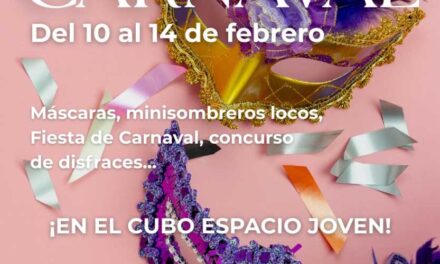 El CUBO Espacio Joven organiza una semana especial de Carnaval con talleres y concursos