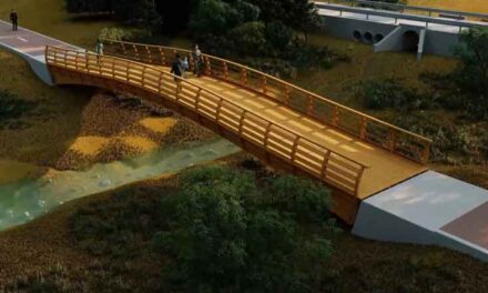 Una nueva pasarela conectará, sobre el arroyo Valenoso, el carril bici existente con la avda. Víctimas del Terrorismo