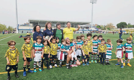 Jornadas de rugby infantil en Boadilla