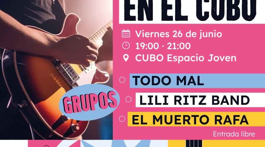 Pozuelo impulsa el talento musical con un concierto de grupos locales en el Cubo Espacio Joven este viernes