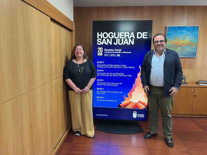Boadilla celebrará la Hoguera de San Juan el próximo día 20 en el Recinto Ferial