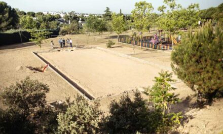 El Ayuntamiento está construyendo más pistas deportivas de acceso libre en los parques de Boadilla