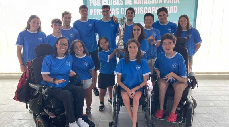 El Club Natación Pozuelo conquista su cuarto campeonato de España consecutivo en categoría adaptada