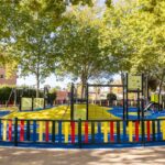 El área infantil del parque Víctimas del Terrorismo ya está abierto al público