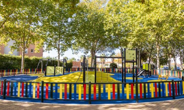 El área infantil del parque Víctimas del Terrorismo ya está abierto al público