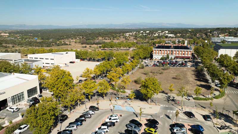 Boadilla saca a concurso un terreno municipal de más de 3000 metros cuadrados en Prado del Espino