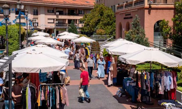 El centro de Pozuelo acoge este domingo una nueva edición del Mercado de Segunda Vida