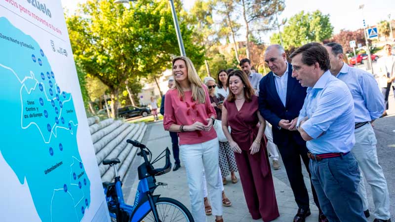 Bicimad llegará a La Cabaña, el Veritas y el Zoco de Pozuelo